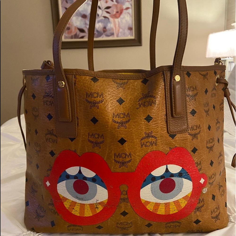 Mcm tote bag..